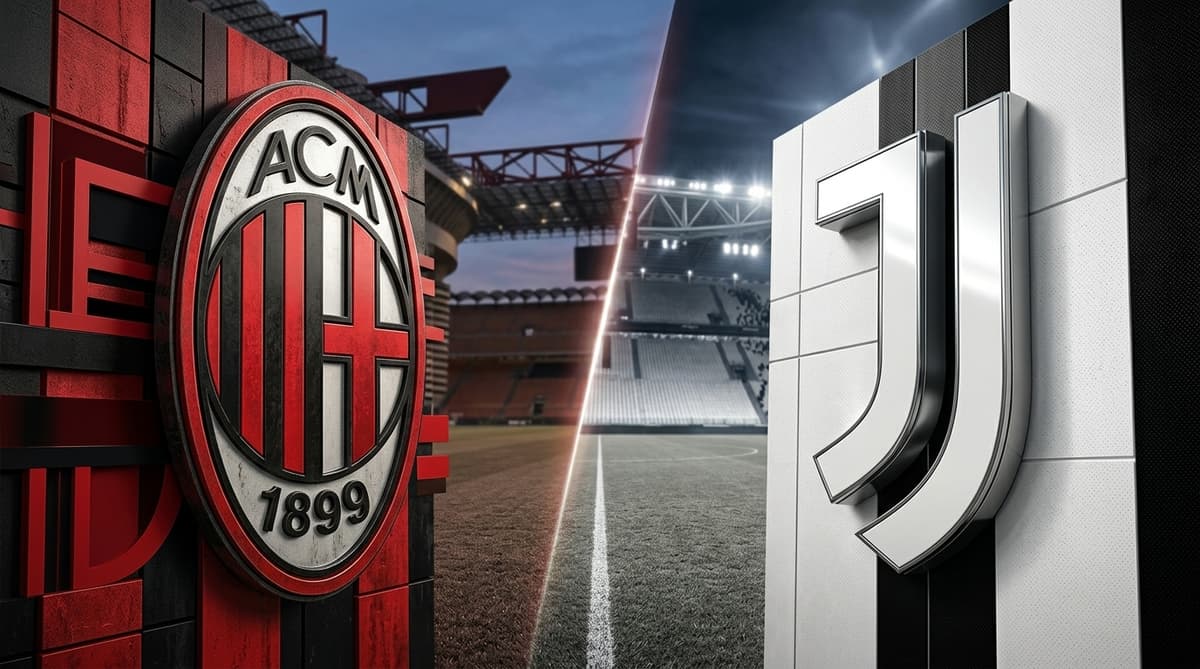 Milan x Juventus ao vivo. Os gigantes italianos lutam por uma vaga na Champions