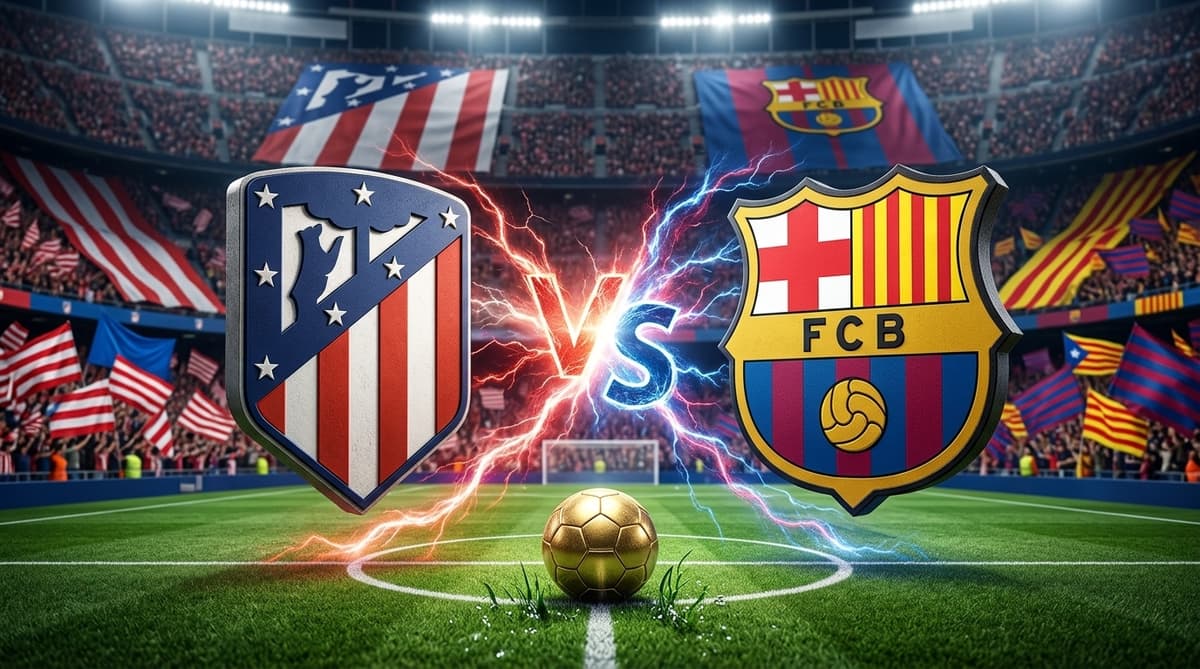 Atlético de Madrid x Barcelona ao vivo hoje! Onde assistir, gols, melhores momentos, horário e escalações
