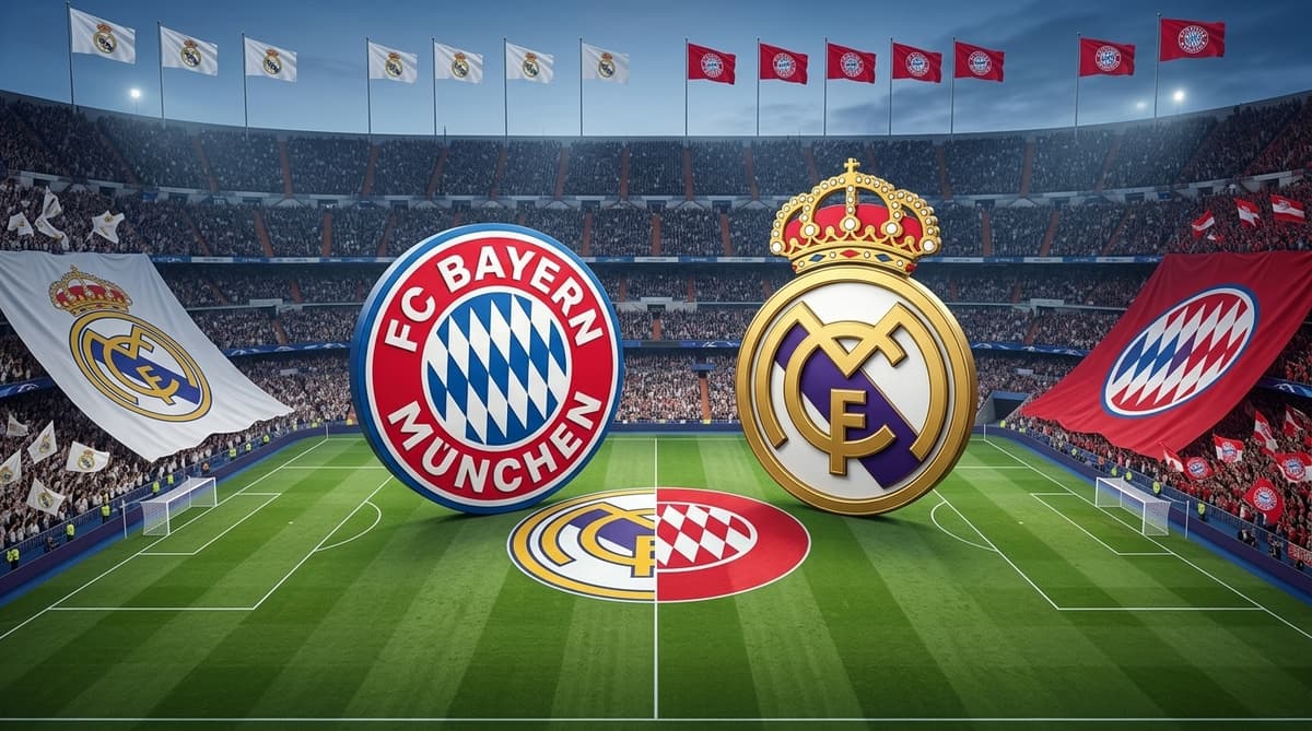 Real Madrid x Bayern de Munique ao vivo hoje; Acompanhe