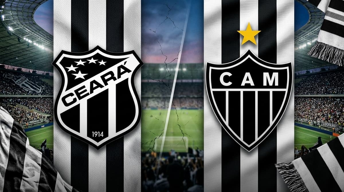 Ceará x Atlético-MG ao vivo hoje! Onde assistir, gols, melhores momentos, horário e escalações