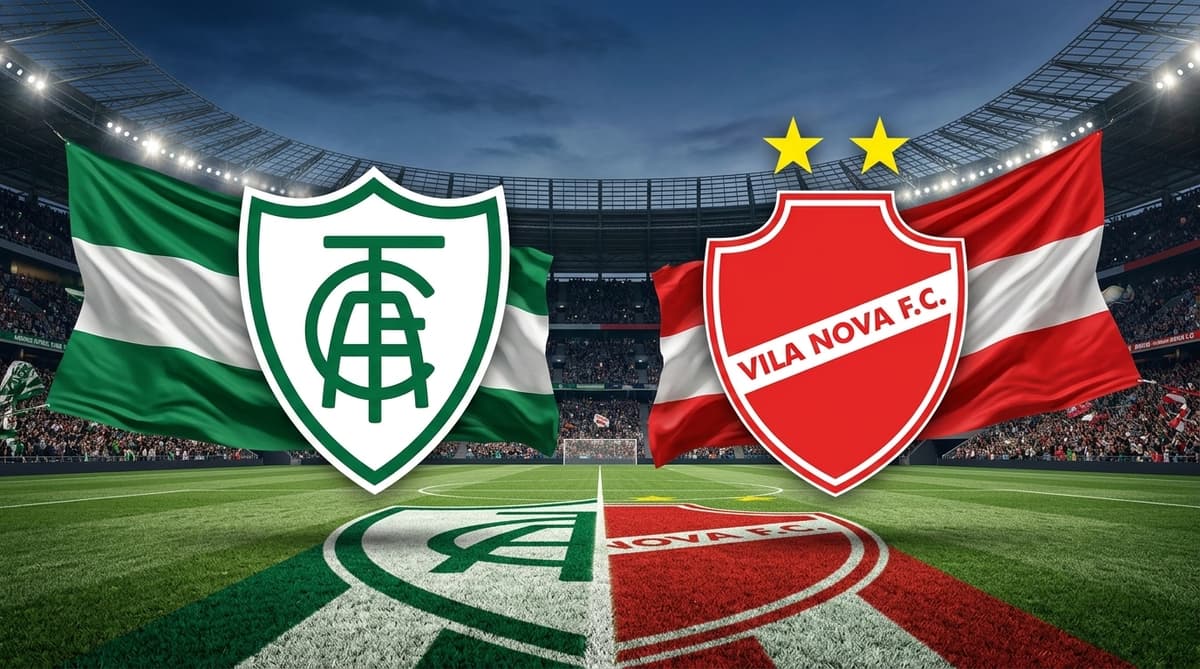 América Mineiro x Vila Nova ao vivo hoje! Onde assistir, gols, melhores momentos, horário e escalações
