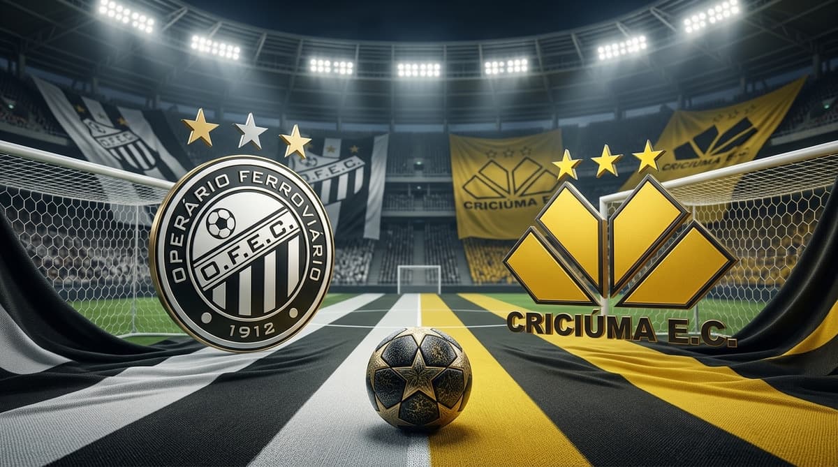 Operario-PR x Criciúma ao vivo hoje! A bola rola em instantes e a nossa transmissão já começou! Vem com a gente!