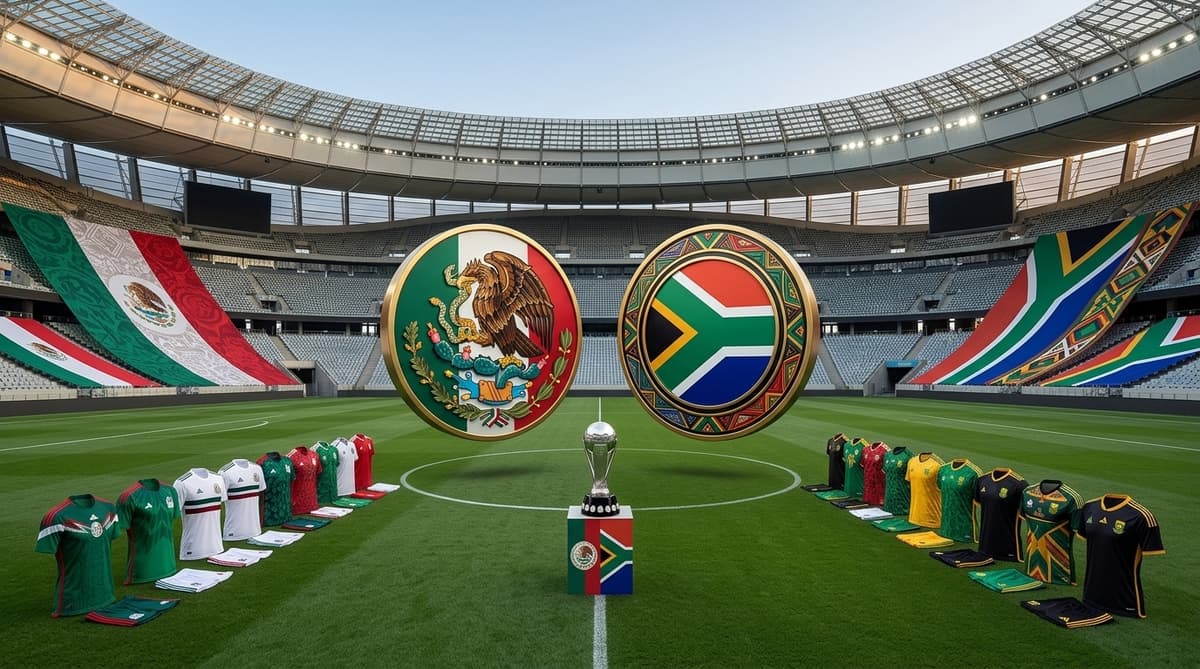 México x África do Sul ao vivo hoje! Onde assistir, gols, melhores momentos, horário e escalações
