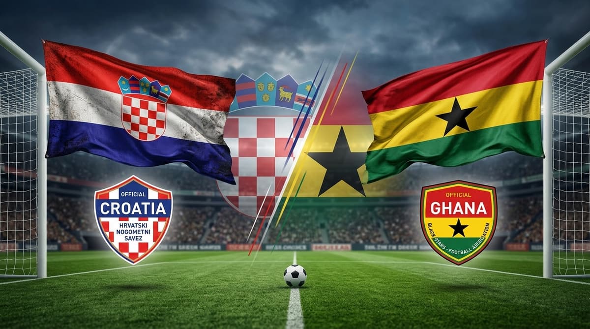 Croácia x Gana ao vivo hoje! Onde assistir, gols, melhores momentos, horário e escalações