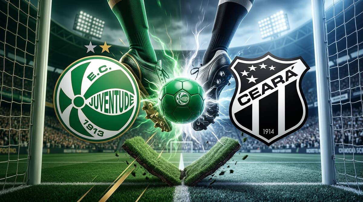 Juventude x Ceará ao vivo hoje! Onde assistir, gols, melhores momentos, horário e escalações