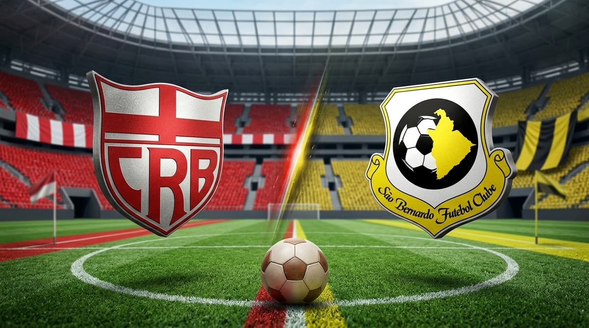 CRB e São Bernardo se enfrentam em duelo decisivo pela Série B