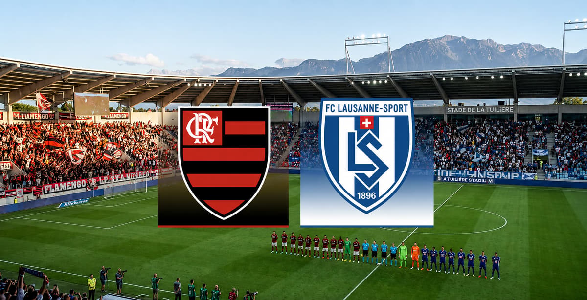 Flamengo x Lausanne-Sport: Rubro-Negro faz segundo amistoso da intertemporada em Portugal