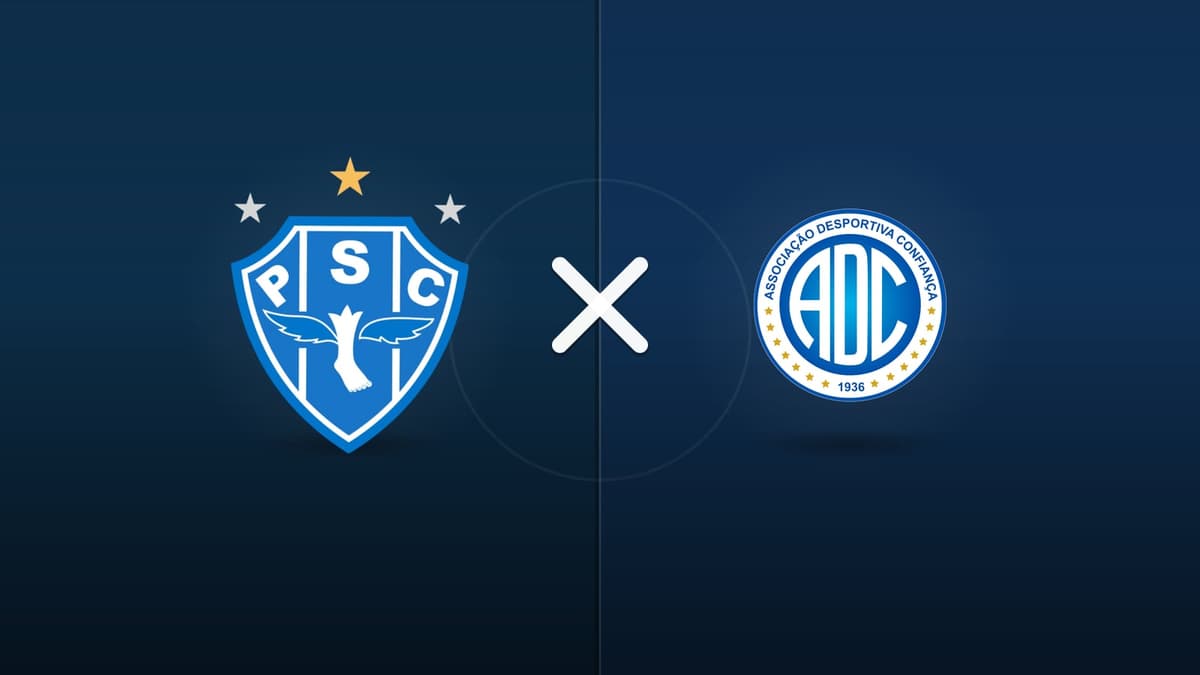 Paysandu x Confiança hoje pela Série C: onde assistir ao vivo, horário e escalações na Curuzu