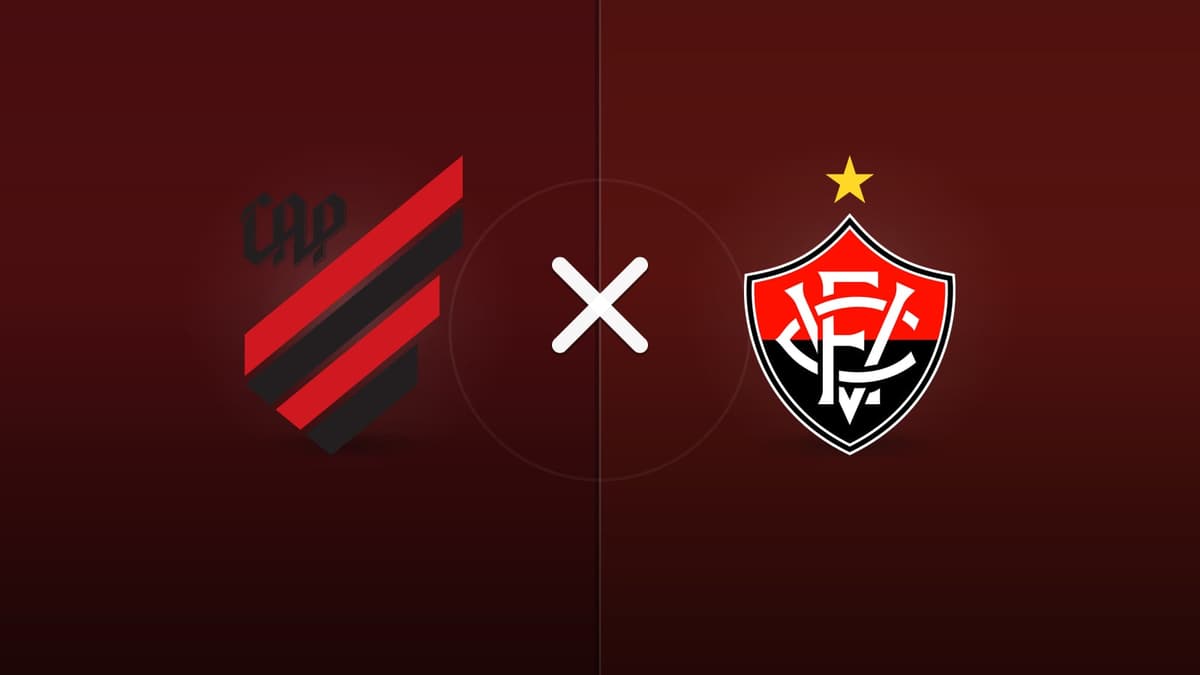 Athletico-PR x Vitória jogam hoje às 21h00 pela Copa Do Brasil. Foto: Diário 24 Horas / Montagem