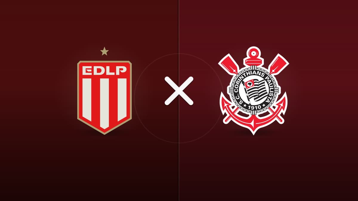 Estudiantes L.P. x Corinthians jogam hoje às 21h30 pela CONMEBOL Libertadores. Foto: Diário 24 Horas / Montagem