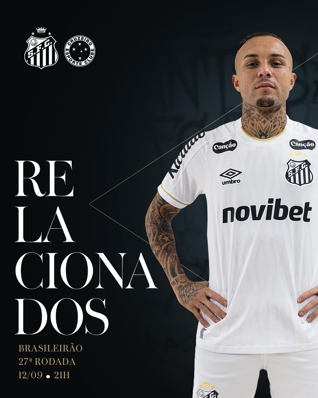 Santos divulga relacionados contra o Cruzeiro e Cebolinha pode estrear na Vila Belmiro