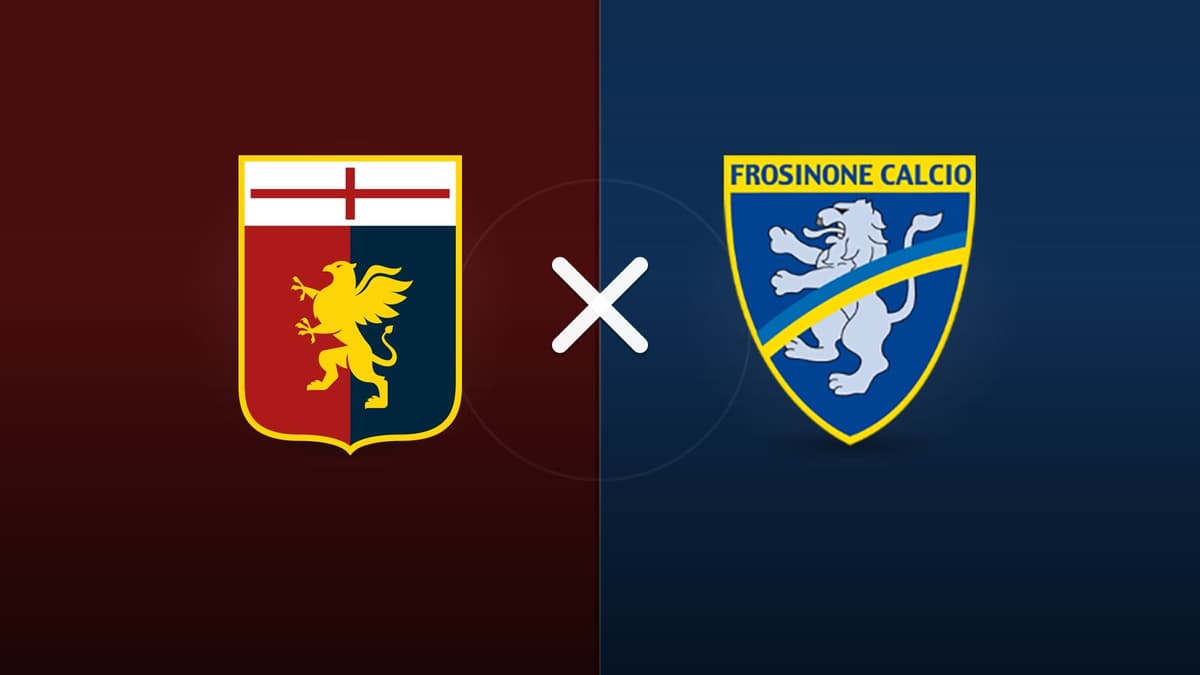 Genoa x Frosinone jogam hoje às 10h00 pela Serie A. Foto: Diário 24 Horas / Montagem