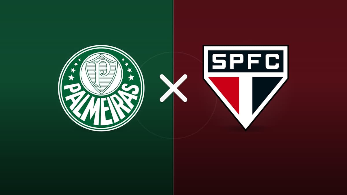 Palmeiras x São Paulo jogam hoje às 18h30 pela Serie A. Foto: Diário 24 Horas / Montagem