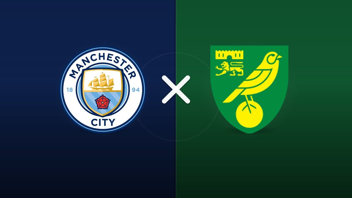Manchester City x Norwich jogam hoje às 15h30 pela League Cup. Foto: Diário 24 Horas / Montagem