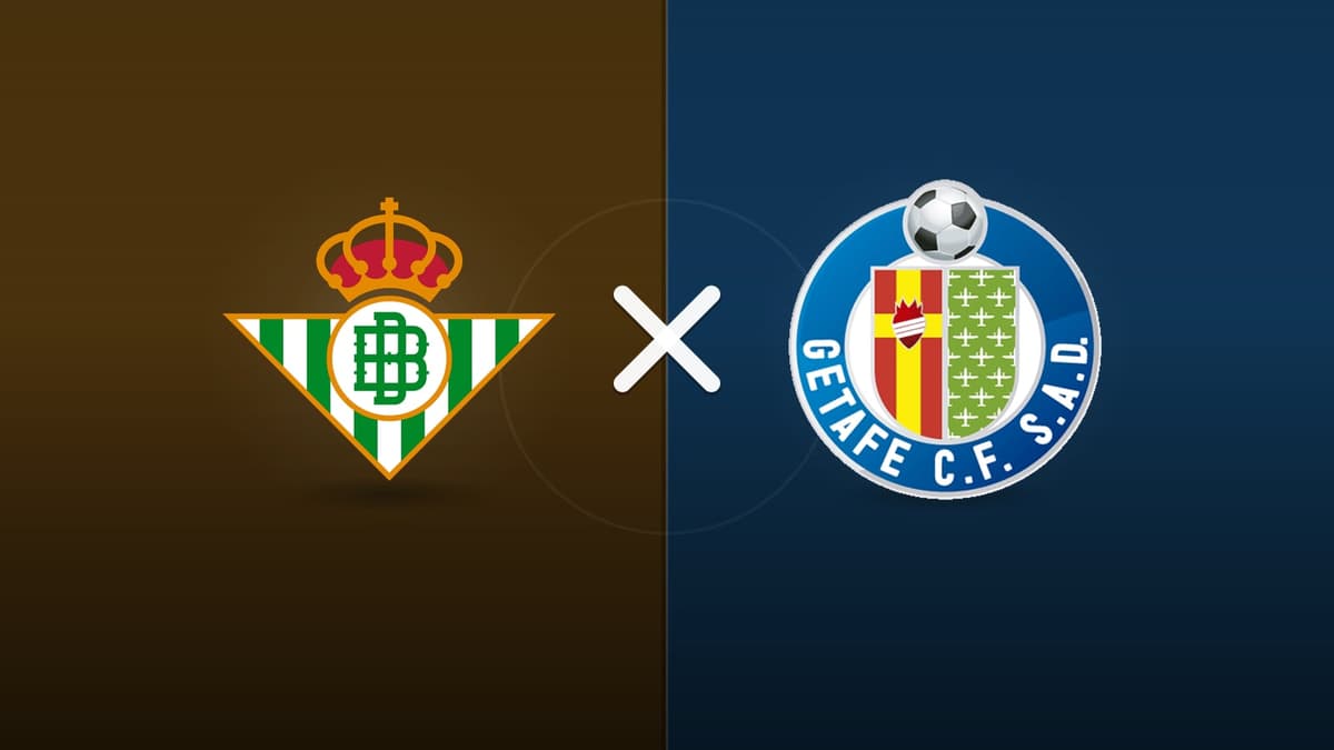 Real Betis x Getafe jogam hoje às 14h00 pela La Liga. Foto: Diário 24 Horas / Montagem