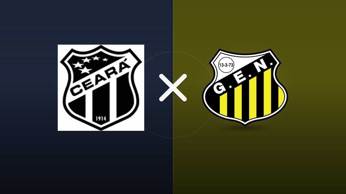 Ceará x Novorizontino jogam hoje às 20h30 pela Serie B. Foto: Diário 24 Horas / Montagem