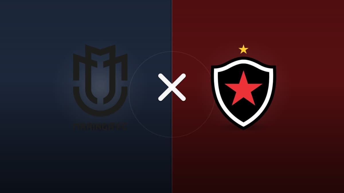 Maringá x Botafogo PB jogam hoje às 17h00 pela Serie C. Foto: Diário 24 Horas / Montagem