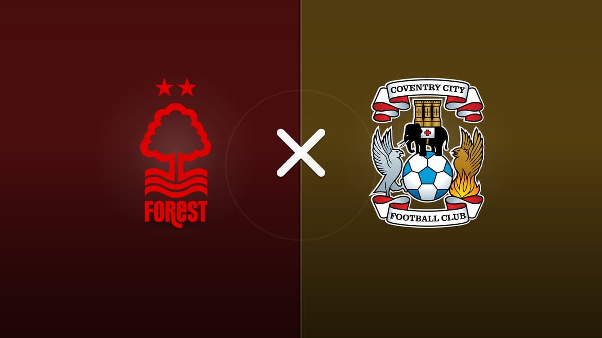 Nottingham Forest x Coventry jogam hoje às 13h30 pela Premier League. Foto: Diário 24 Horas / Montagem