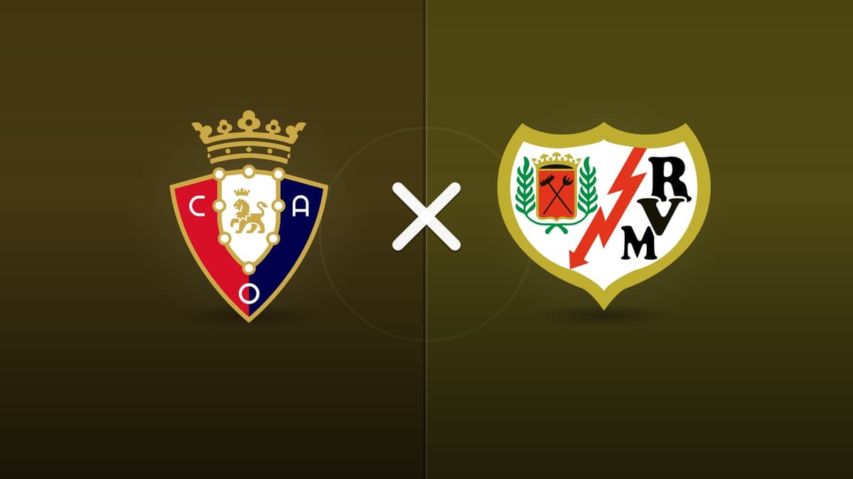Osasuna x Rayo Vallecano jogam hoje às 09h00 pela La Liga. Foto: Diário 24 Horas / Montagem