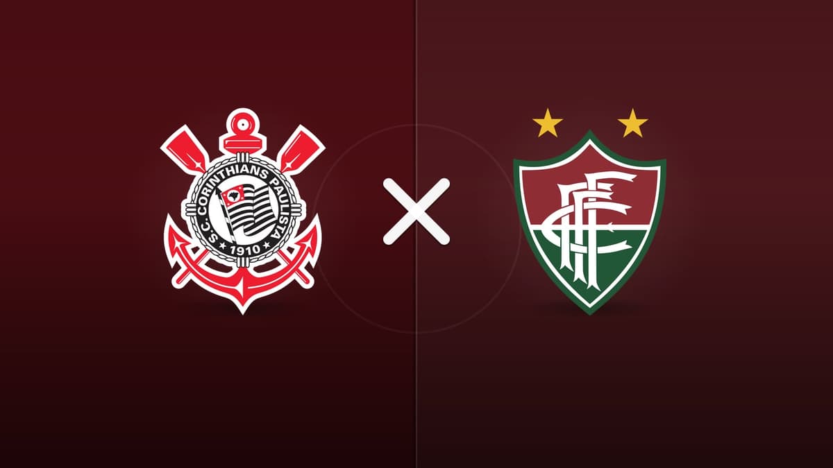 Corinthians x Fluminense jogam hoje às 16h00 pela Serie A. Foto: Diário 24 Horas / Montagem