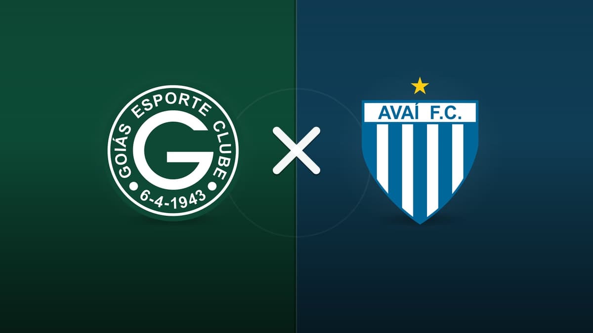 Goiás x Avaí jogam hoje às 16h00 pela Serie B. Foto: Diário 24 Horas / Montagem