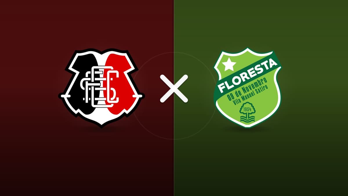 Santa Cruz x Floresta jogam hoje às 16h00 pela Serie C. Foto: Diário 24 Horas / Montagem