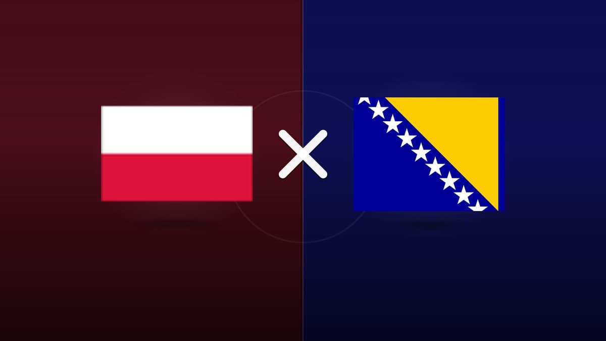 Polônia x Bósnia e Herzegovina jogam hoje às 15h45 pela UEFA Nations League. Foto: Diário 24 Horas / Montagem