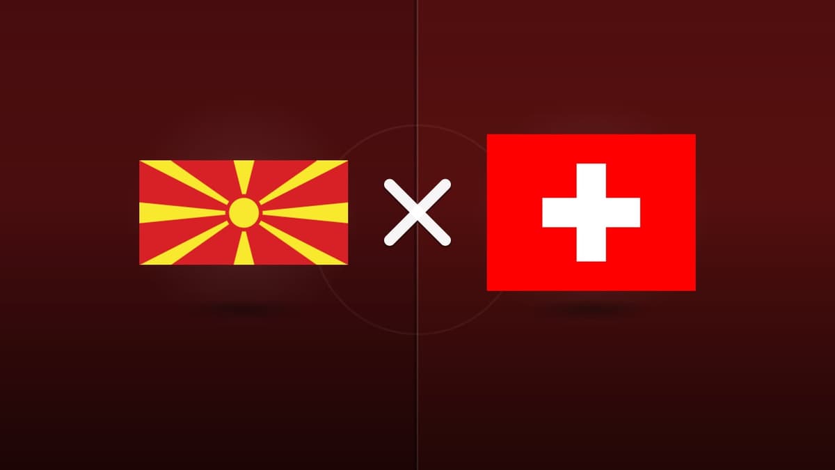 Macedônia do Norte x Suíça jogam hoje às 15h45 pela UEFA Nations League. Foto: Diário 24 Horas / Montagem