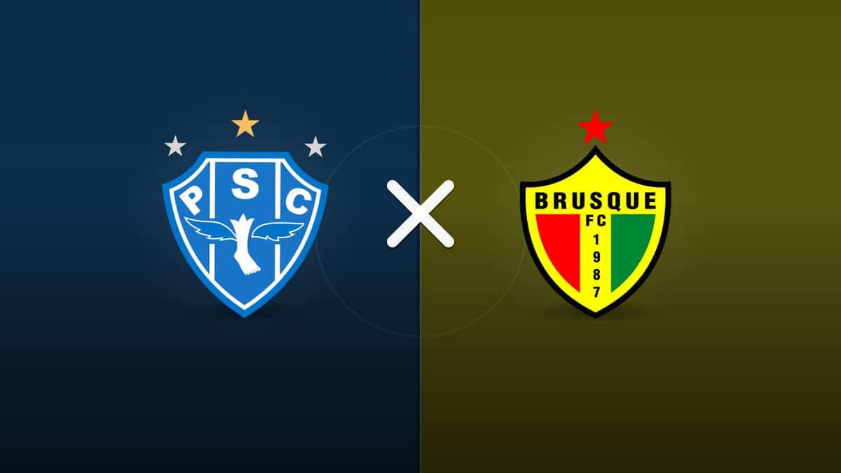 Paysandu x Brusque jogam hoje às 18h00 pela Serie C. Foto: Diário 24 Horas / Montagem