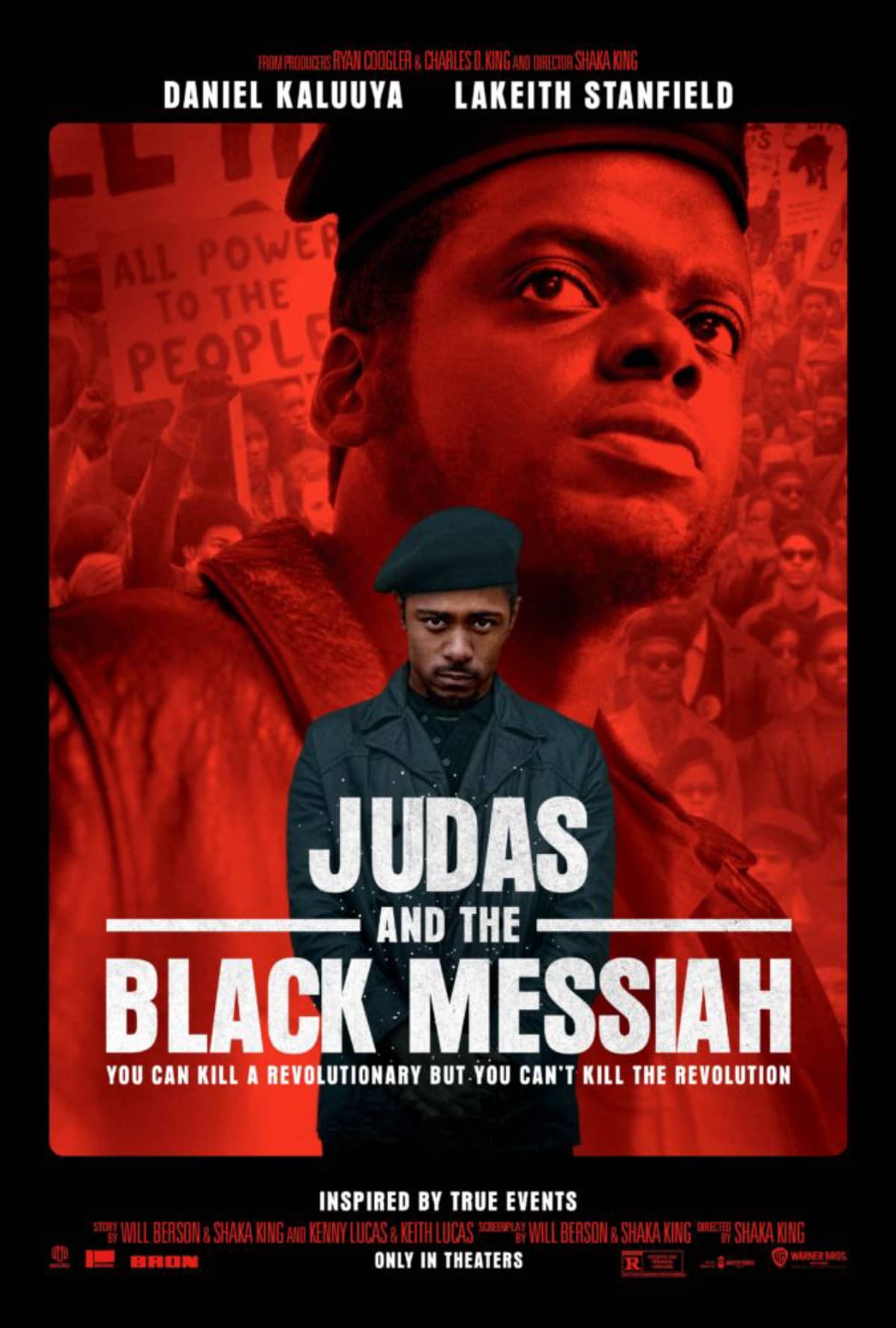 Pôster de 'Judas e o Messias Negro'.