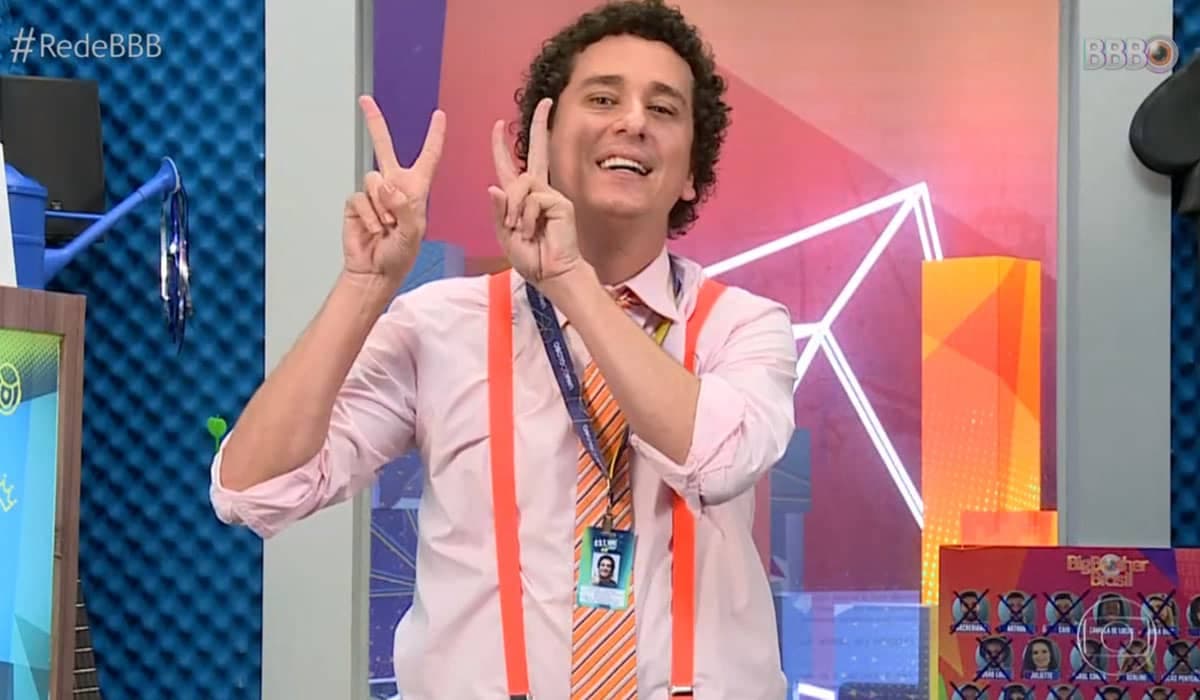 Rafael Portugal apresentou o último CAT BBB da temporada