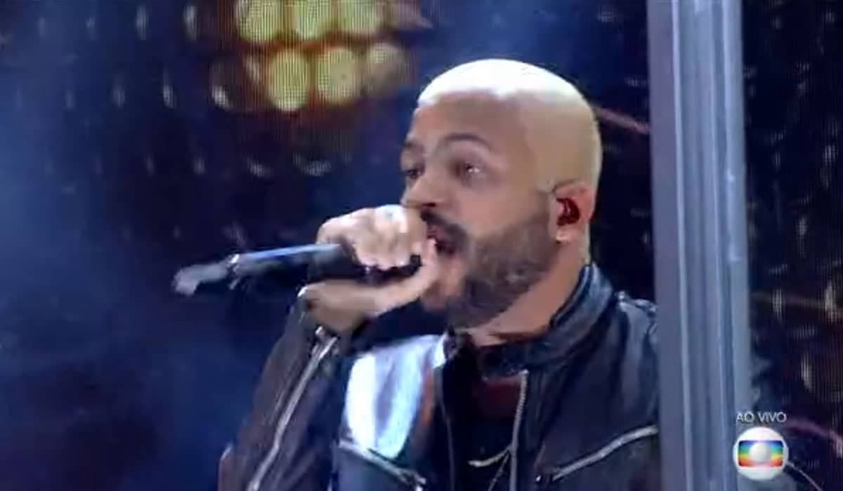 Projota foi a segunda atração musical da noite