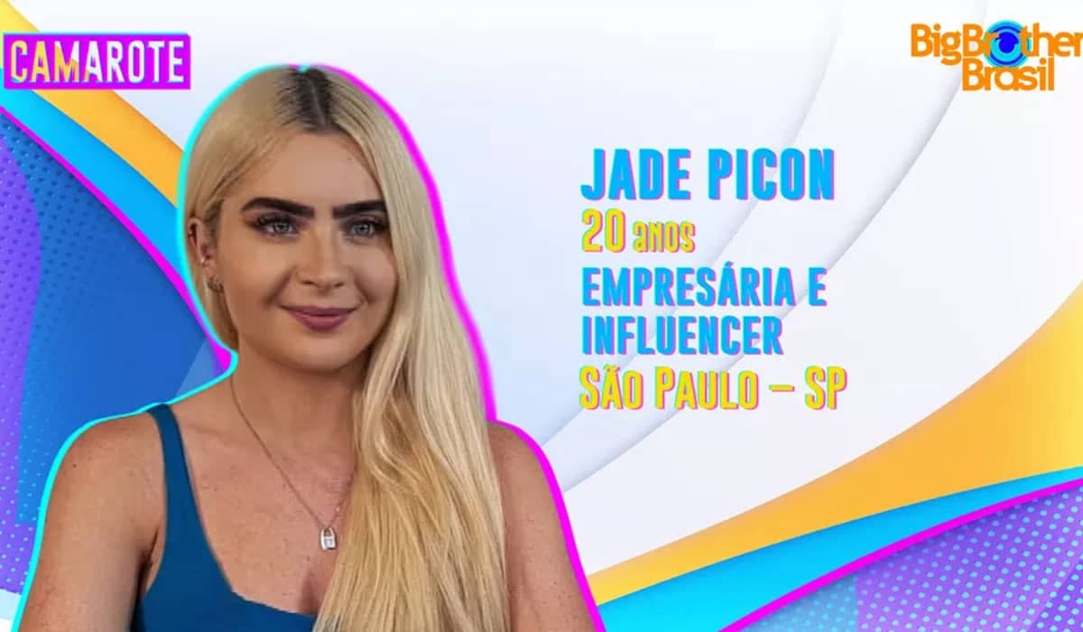 Jade Picon, do grupo Camarote