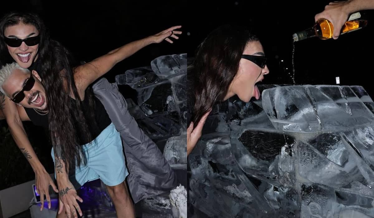 A música feita em parceria entre Pabllo Vittar e Pedro Sampaio chega na noite desta quinta (10) nas plataformas digitais. Foto: Reprodução/Instagram