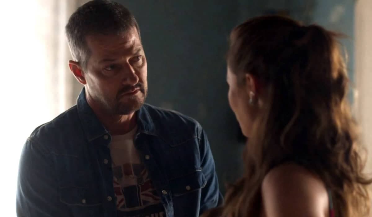 Moa tenta recuperar o romance com Pat na novela. Foto: Reprodução/Globo