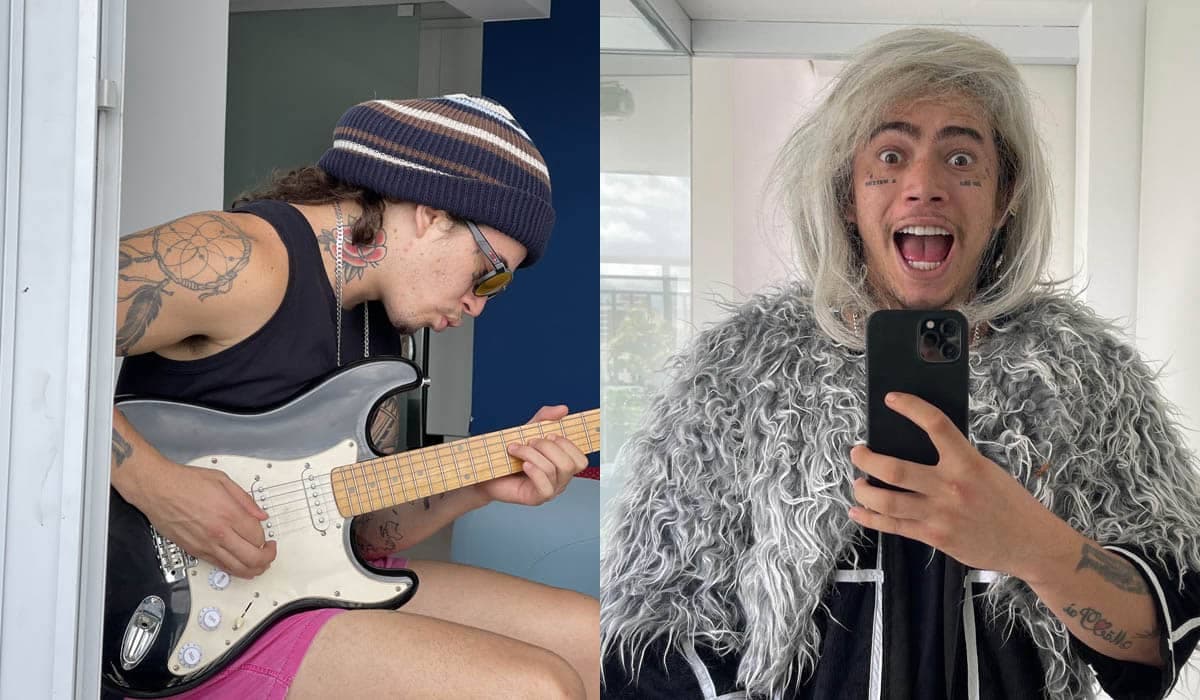 Whindersson Nunes leiloou sua primeira guitarra e a roupa de 'Senha do Wi-Fi'