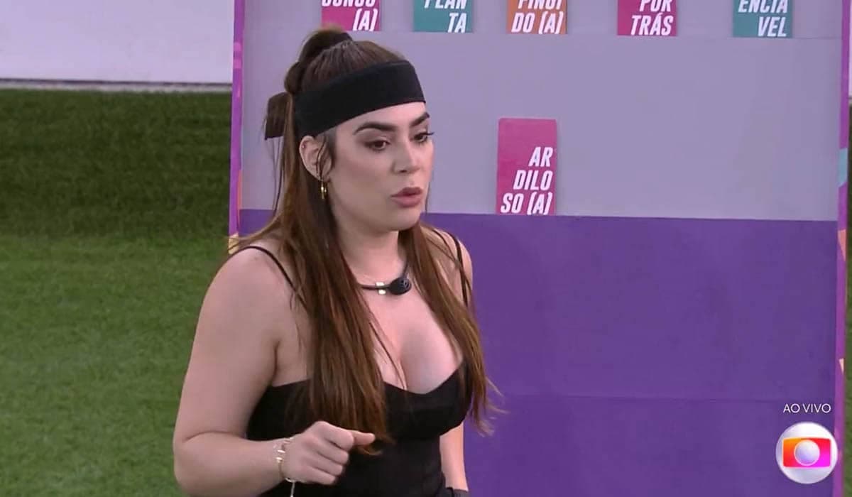 Naiara Azevedo não se comprometeu no Jogo da Discórdia