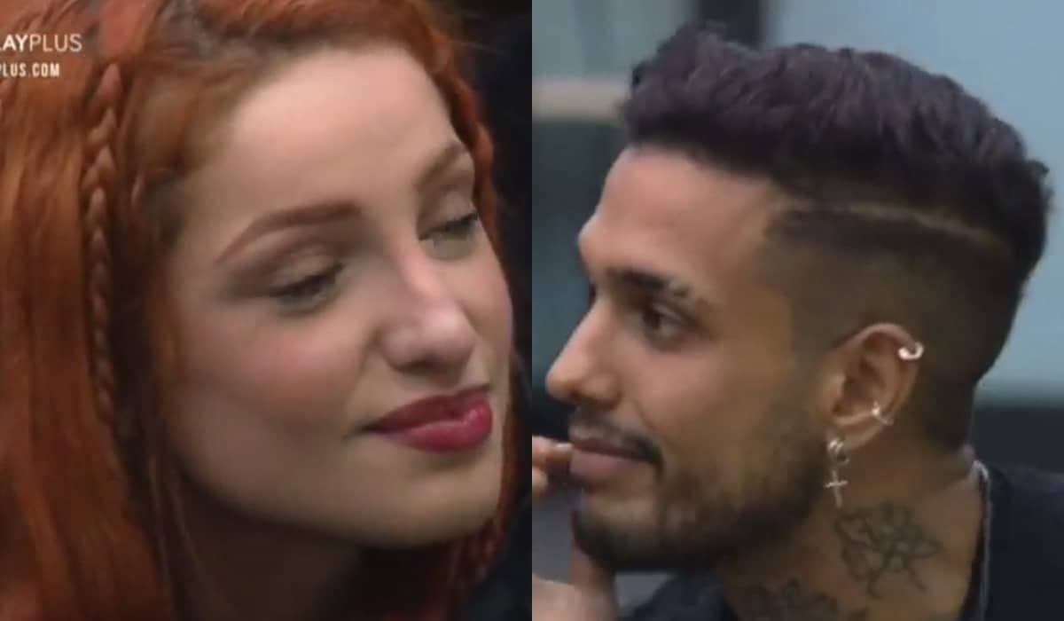 Brenda e Matheus não ficaram felizes com o resultado. Foto: Reprodução/PlayPlus