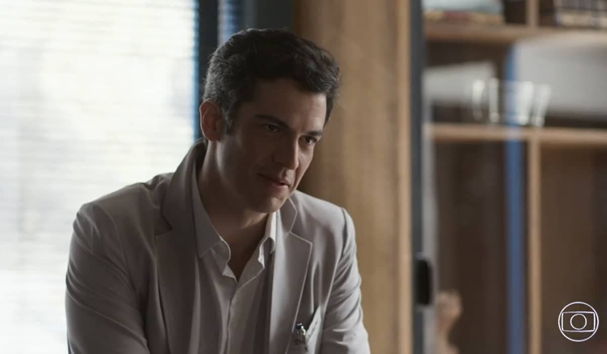 Guilherme não é o verdadeiro pai de Tigrão. Fonte: Reprodução/Globo