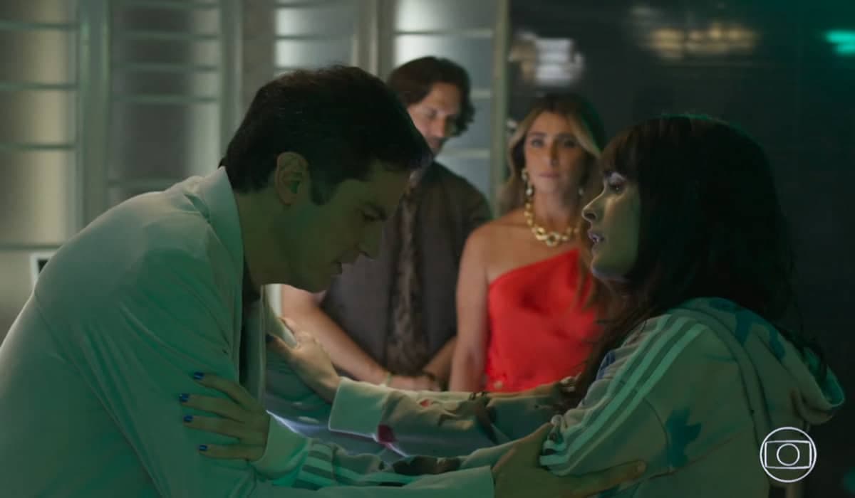 A morte deve fazer uma visita definitiva para um dos protagonistas da novela. Foto: Reprodução/Globo