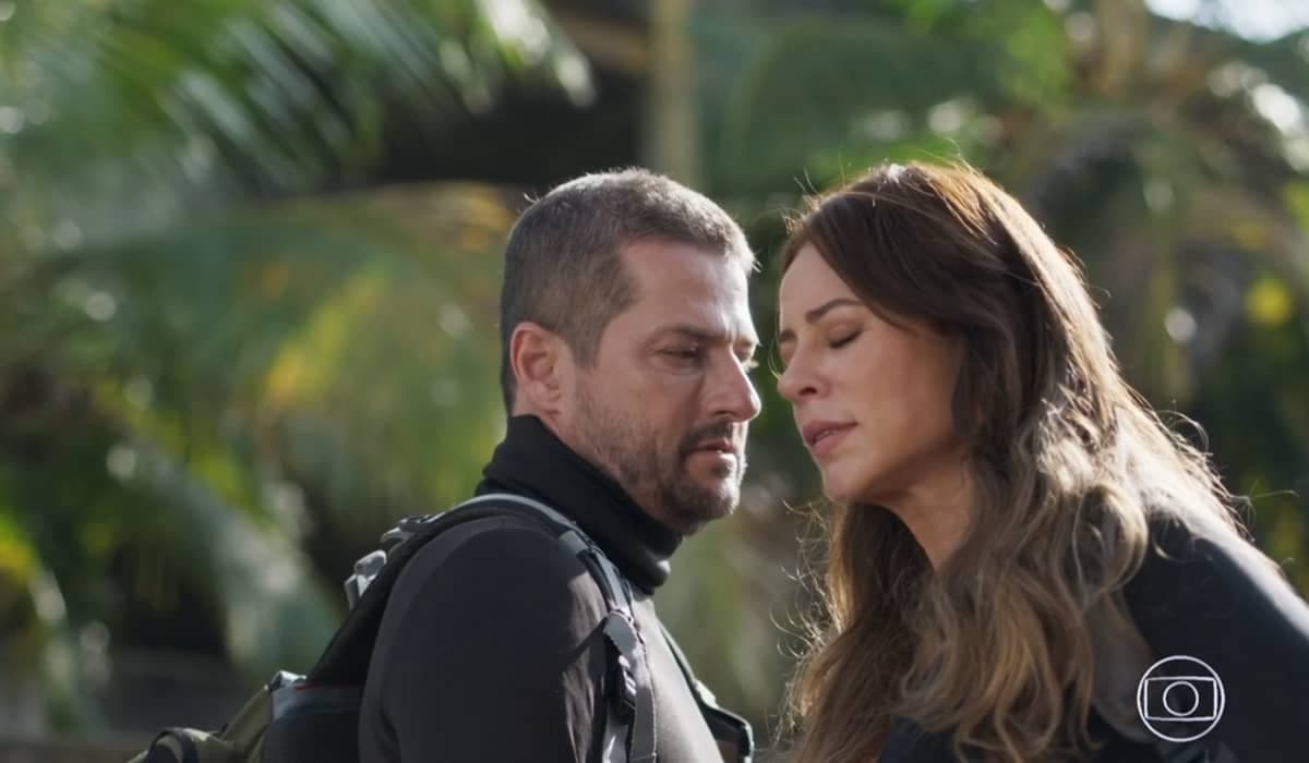 Moa e Pat continuam em busca de respostas sobre a morte de Clarice. Foto: Reprodução/Globo