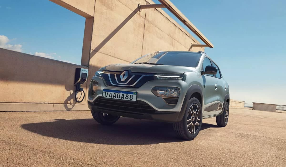 Renault Kwid E-Tech. Fonte: Divulgação/Renault