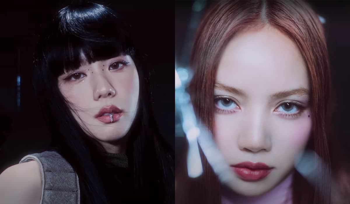 Franjinha, marca registrada de Lisa, aparece em Jisoo em teasers individuais de Pink Venom. Foto: Reprodução.