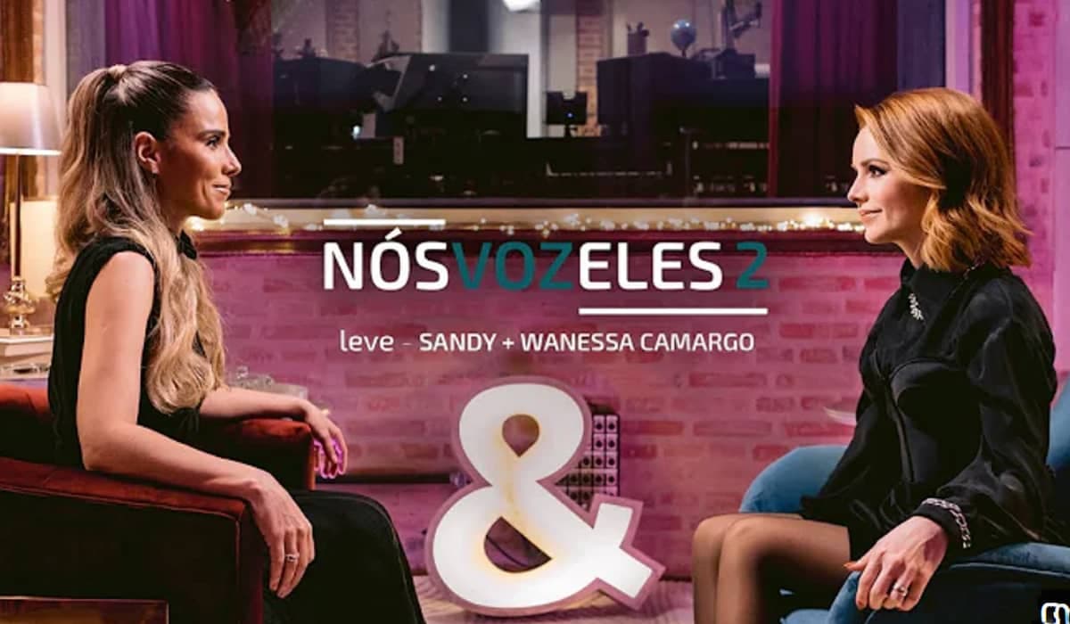 Wanessa foi a primeira convidada de 'Nós, voz, eles 2' e desabafou sobre separação. Foto: Reprodução.