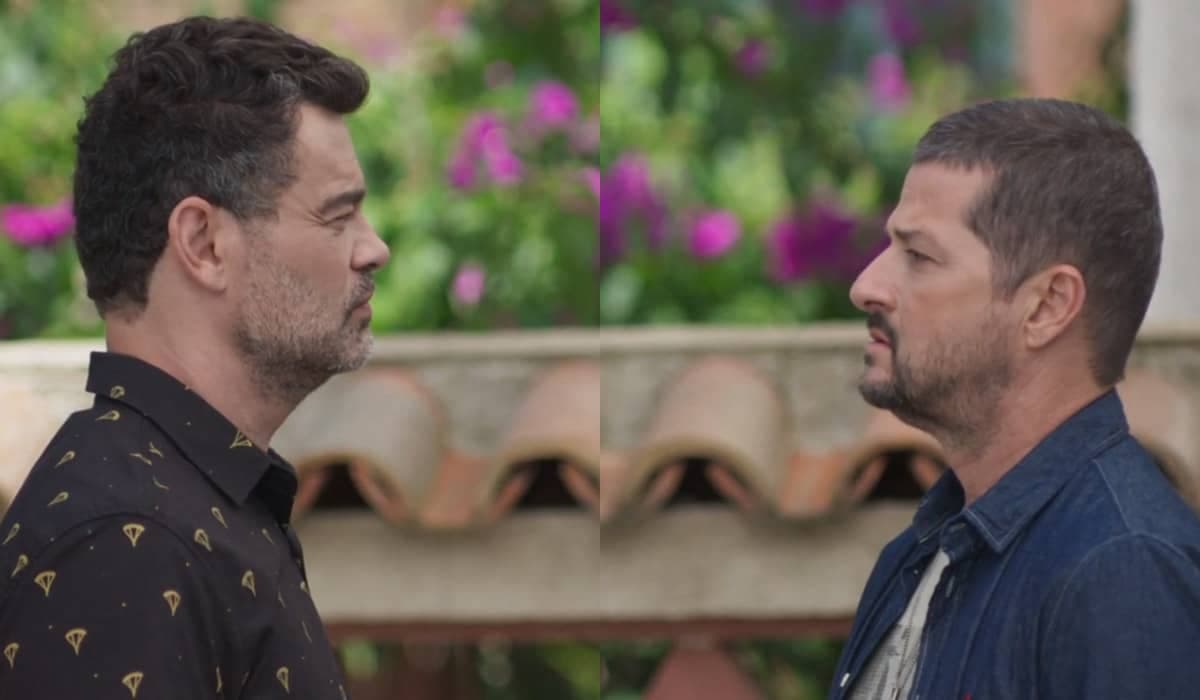 Alfredo entrega missão nas mãos de Moa em Cara e Coragem. Foto: Reprodução/Globo