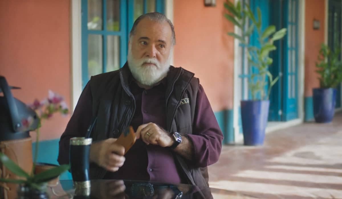 Antônio continua determinado a destruir Aline em Terra e Paixão. Foto: Reprodução/Globo