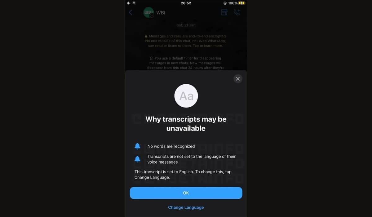 Recurso já está disponível para a versão beta do aplicativo. Fonte: Divulgação/WABetaInfo