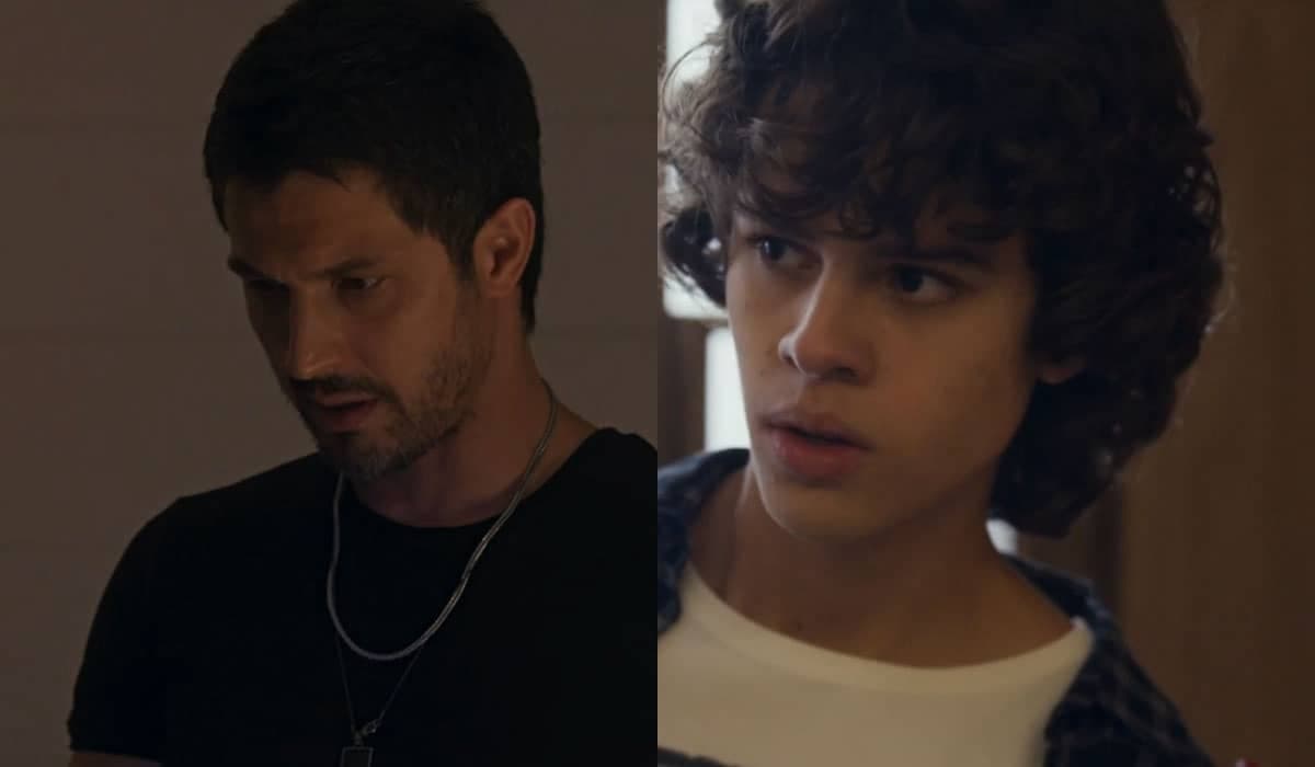 Oto acolhe Rudá na novela das nove. Foto: Reprodução/Globo