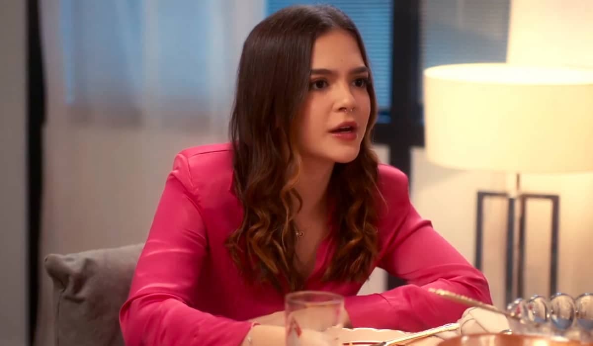 Guiga revela mentira sobre o tempo da gravidez. Fonte: Reprodução/Globo