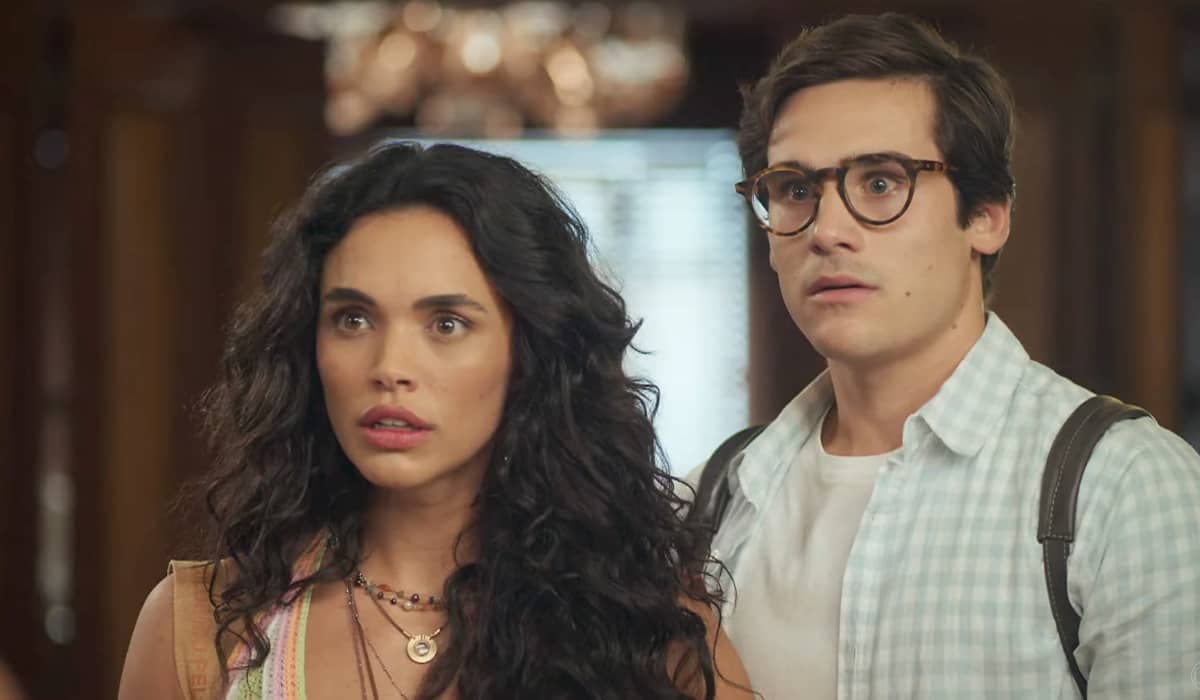 Miguel encontra pista sobre a mãe de Luna. Fonte: Reprodução/Globo
